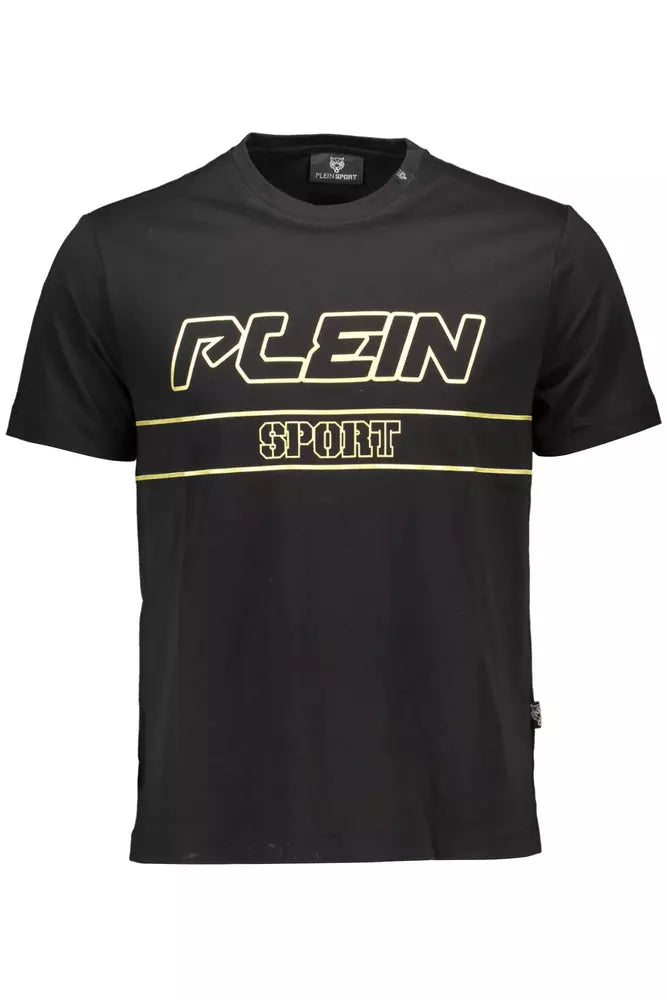 Black Cotton T-Shirt