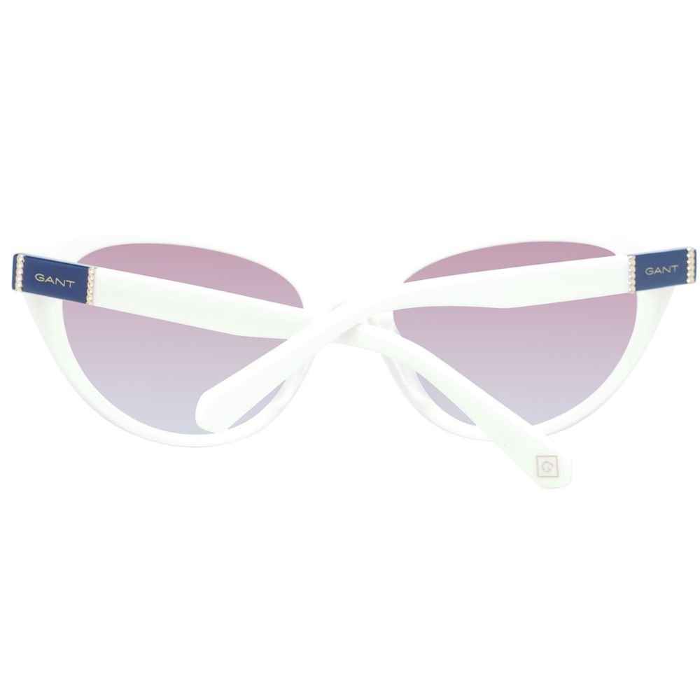 Cream Plastic Sunglasses