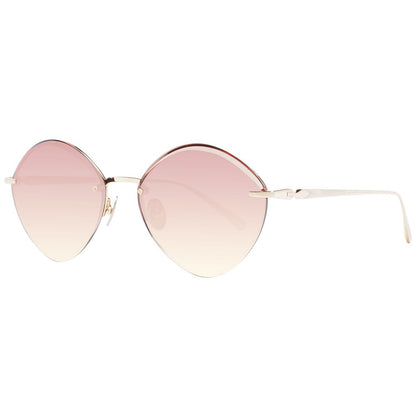 Gold Stainless Steel Sunglasses