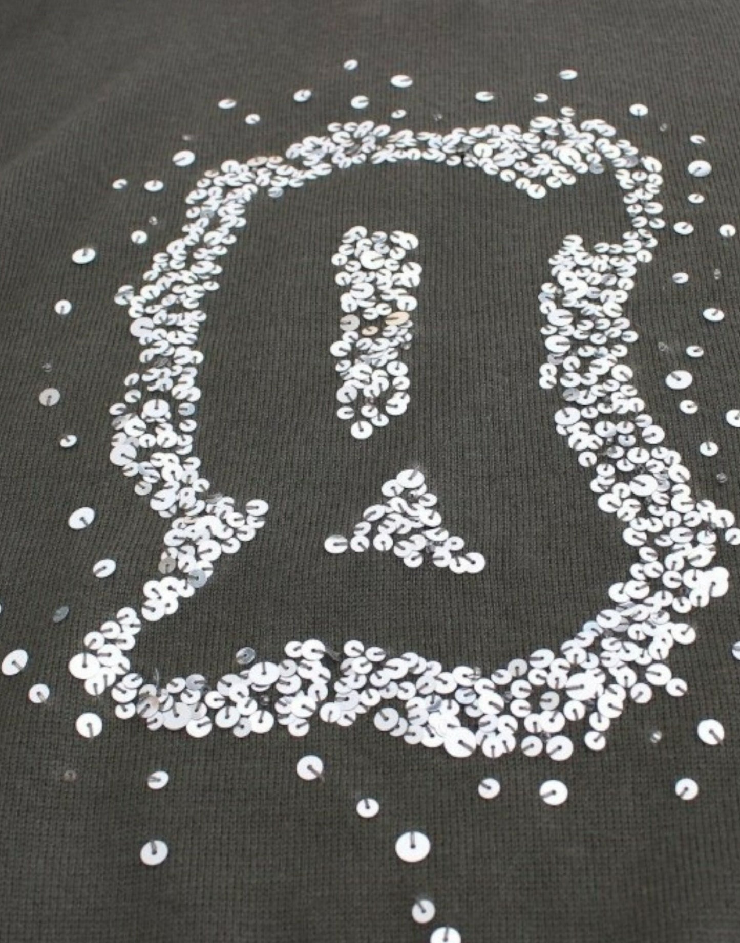 Green wool turtleneck sweater