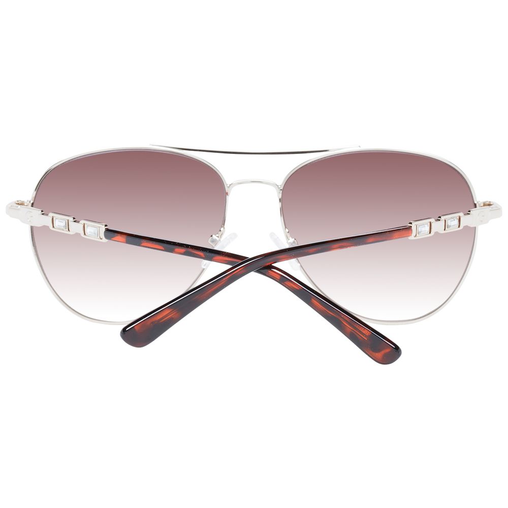 Silver Metal Sunglasses