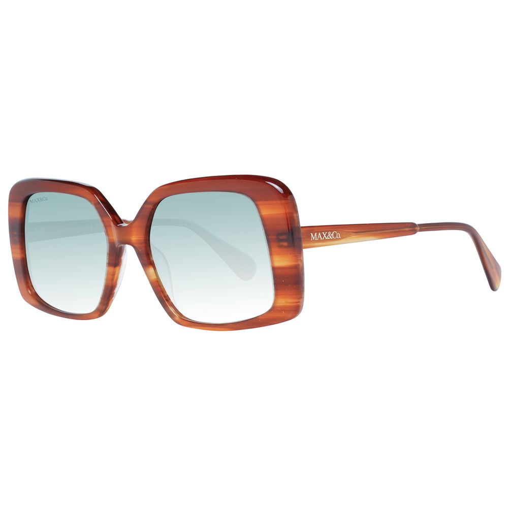 Brown Plastic Sunglasses