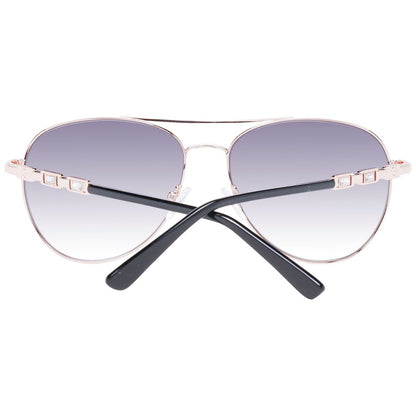 Rose Gold Metal Sunglasses