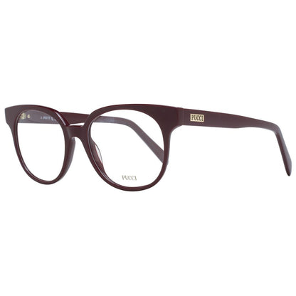 Burgundy Plastic Glasses (Frames)