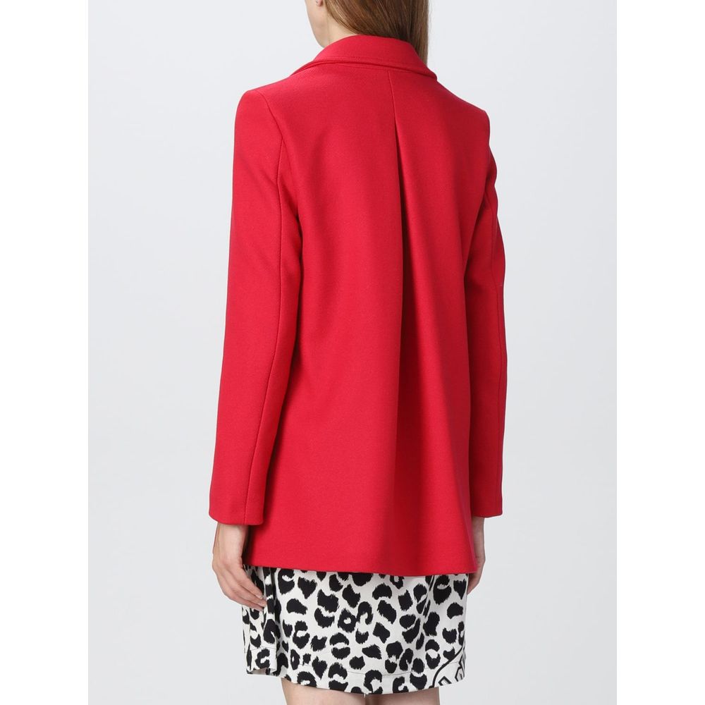 Red Wool Women's Coat