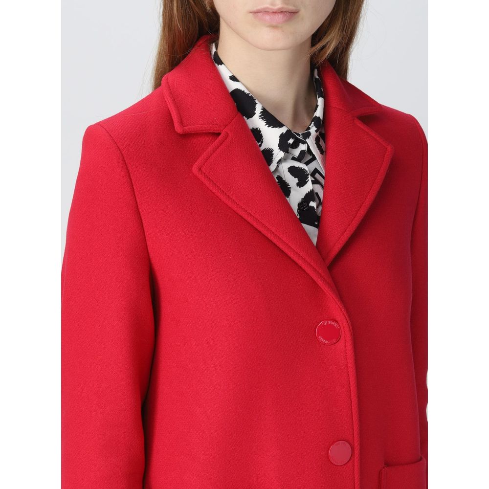 Red Wool Women's Coat