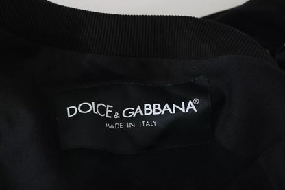 DG Sequined Hooded Pullover Sweater