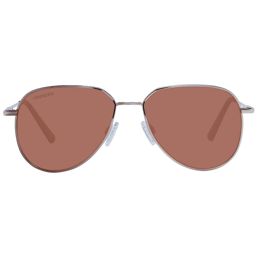 Rose Gold Metal Sunglasses