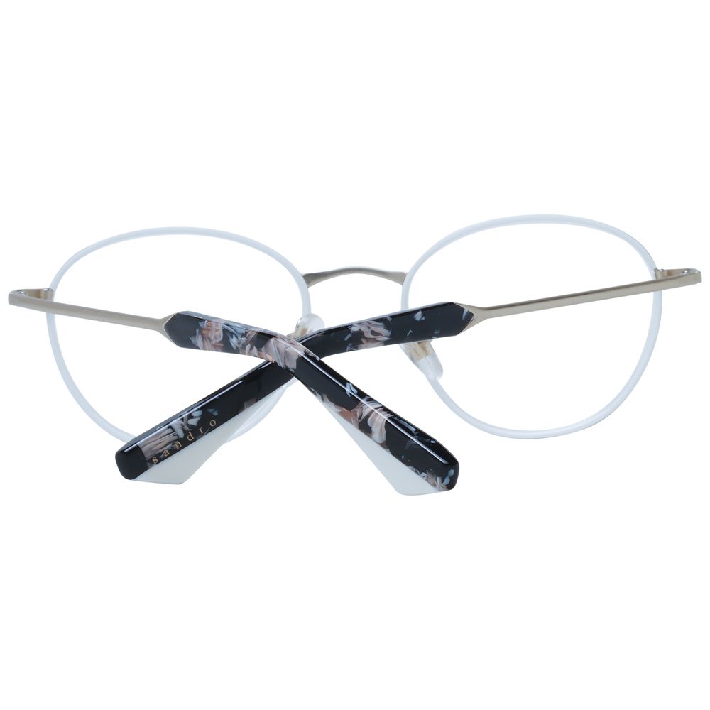 White Stainless Steel Glasses (Frames)
