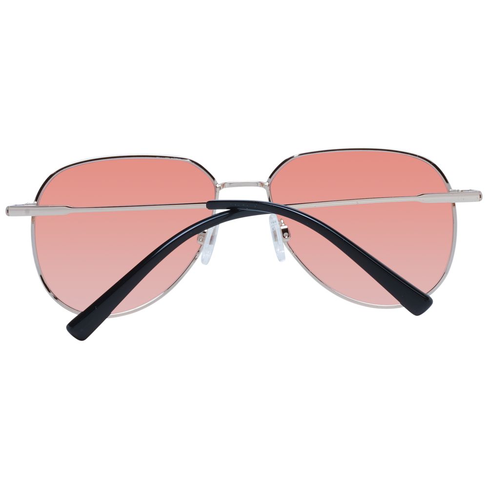 Rose Gold Metal Sunglasses