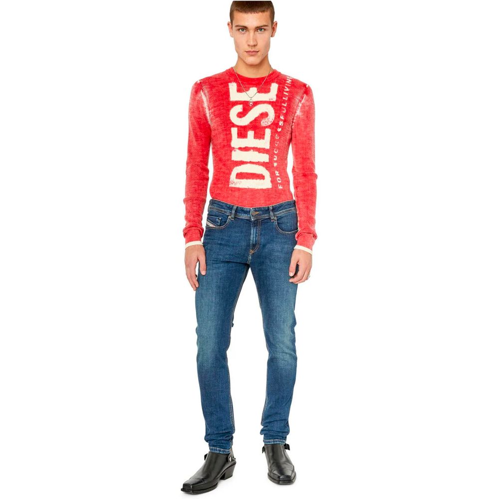 Blue Cotton Men Jeans