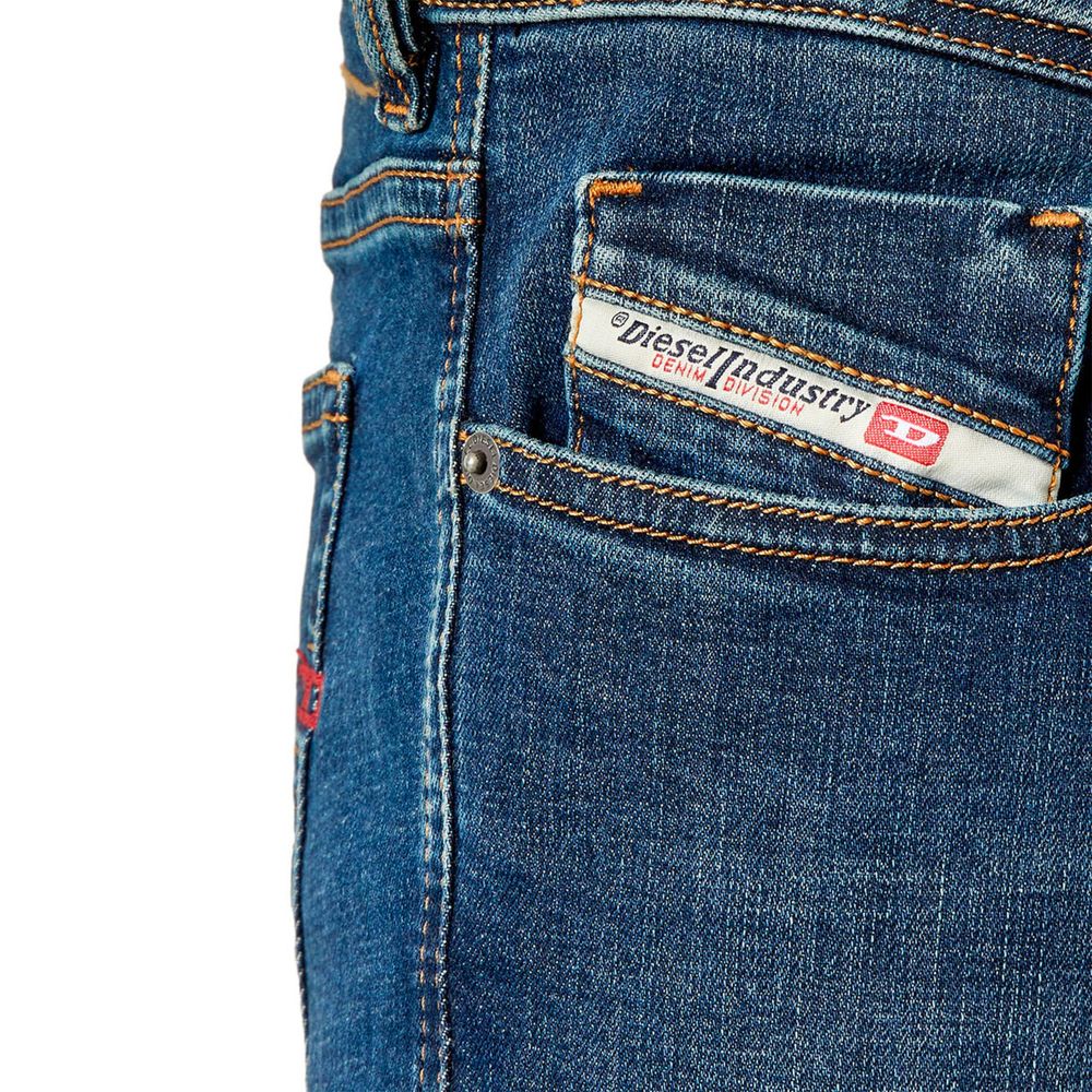 Blue Cotton Men Jeans