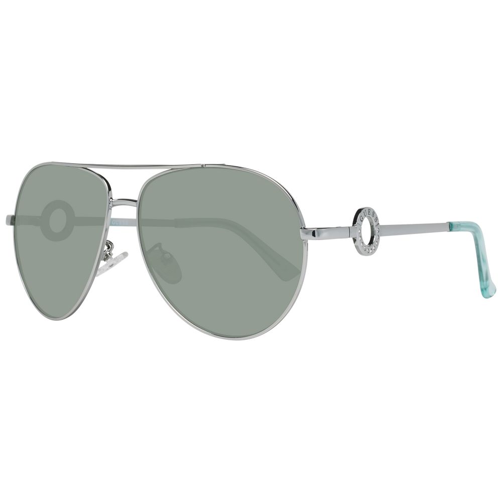Silver Metal Sunglasses