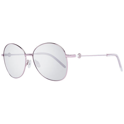 Rose Gold Metal & Plastic Sunglasses