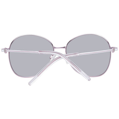 Rose Gold Metal & Plastic Sunglasses