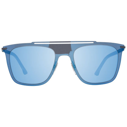 Blue Metal & Plastic Sunglasses