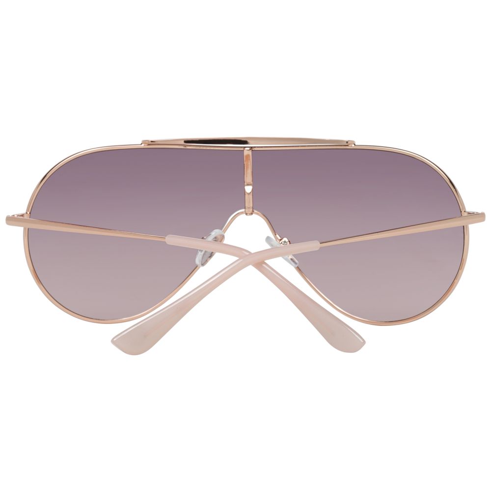 Rose Gold Metal Sunglasses
