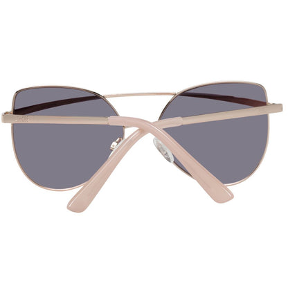 Rose Gold Metal Sunglasses