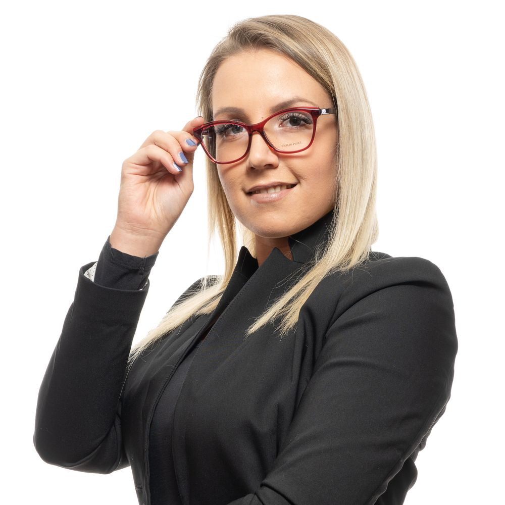 Red Plastic Glasses (Frames)