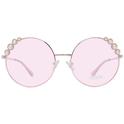 Rose Gold Metal Sunglasses