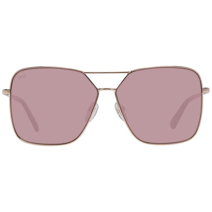 Rose Gold Metal Sunglasses