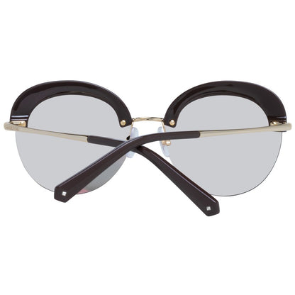 Gold Metal & Plastic Sunglasses