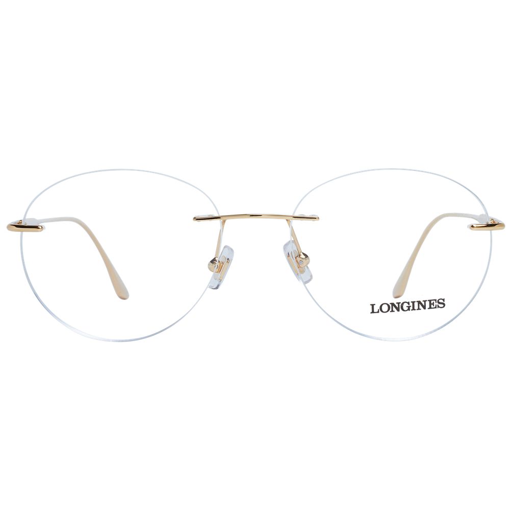 Gold Men Glasses Frame