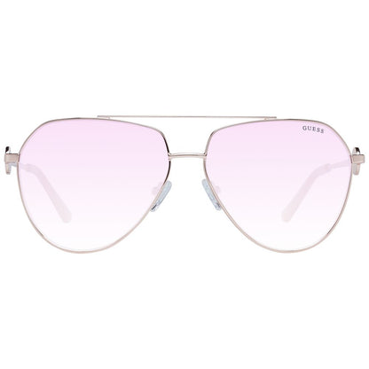 Rose Gold Metal Sunglasses