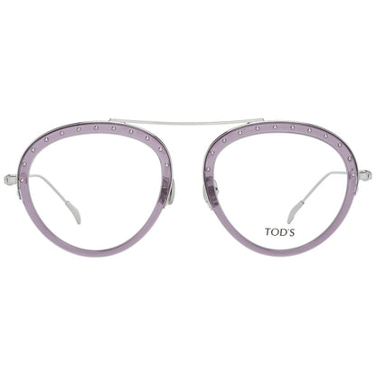 Purple Metal & Leather Glasses (Frames)
