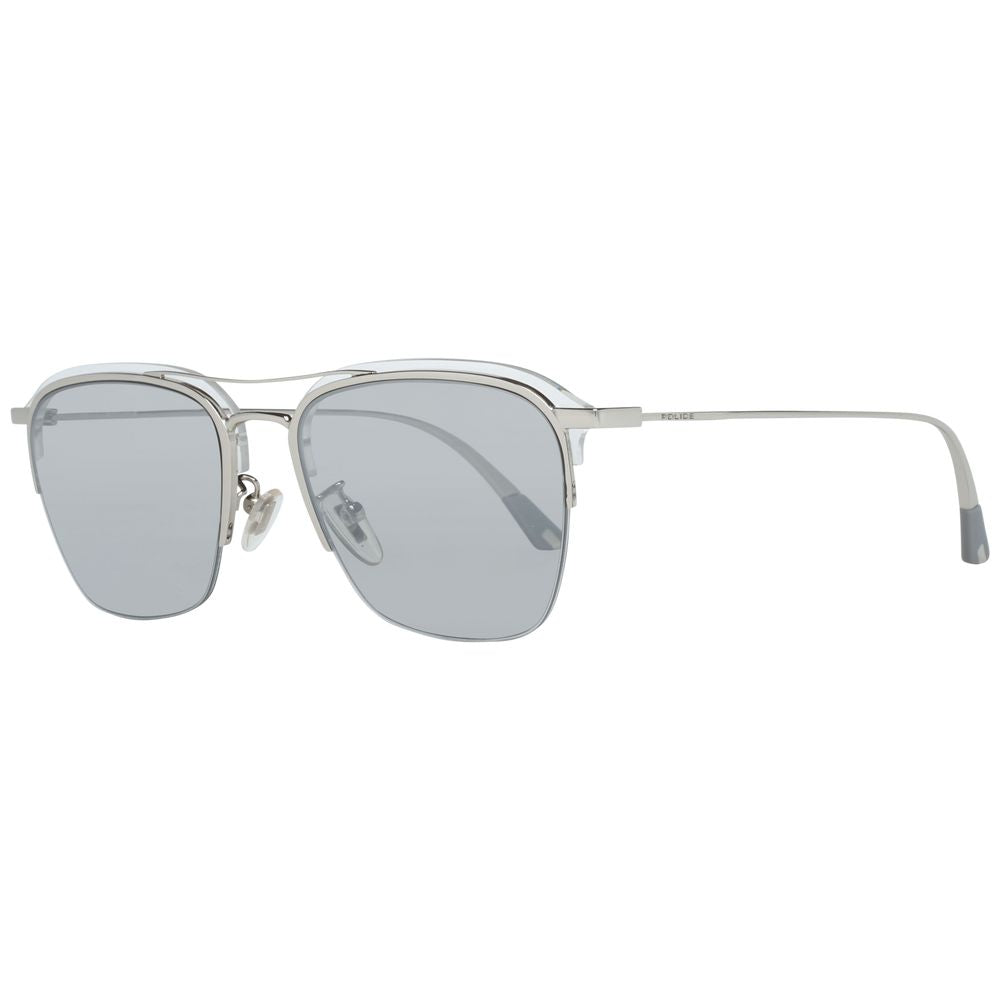 Silver Metal & Plastic Sunglasses