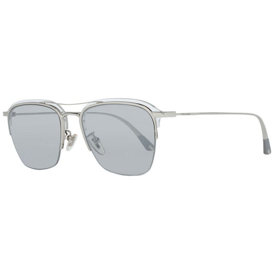 Silver Metal & Plastic Sunglasses