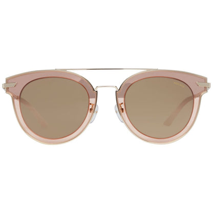 Rose Gold Metal & Plastic Sunglasses