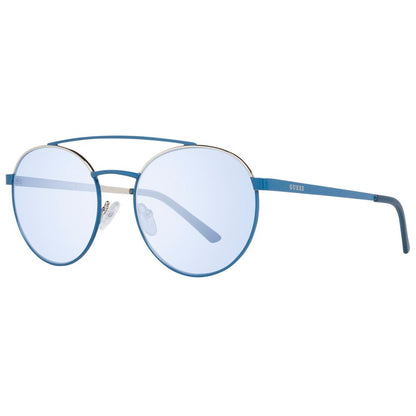 Blue Metal & Plastic Sunglasses
