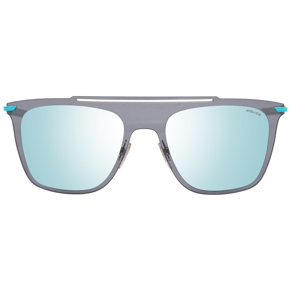Blue Metal & Plastic Sunglasses