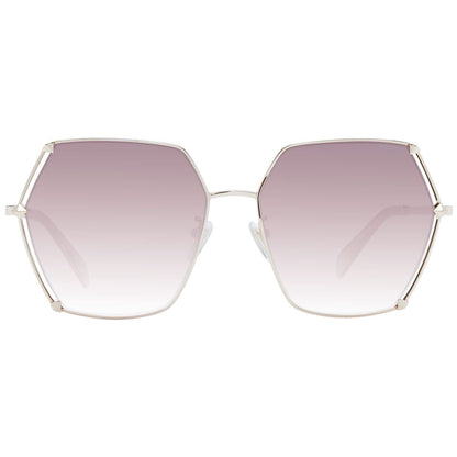 Rose Gold Metal Sunglasses