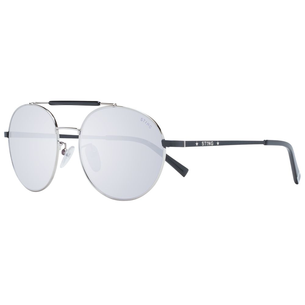 Gray Metal Sunglasses