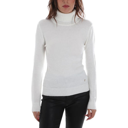 White Viscose Sweater