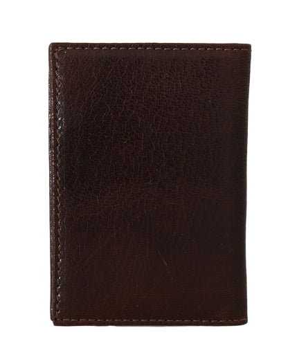 Brown Leather Bifold Wallet