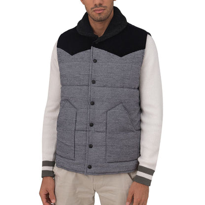 Gray Cotton Sleeveless Jacket