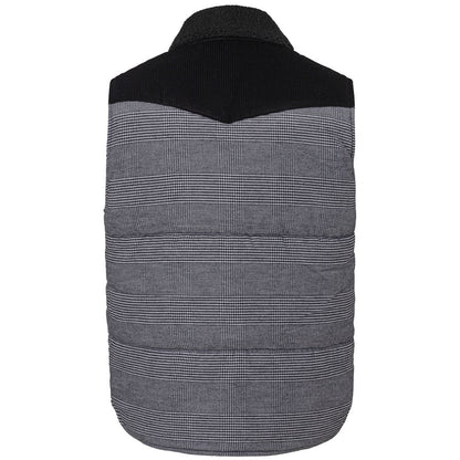 Gray Cotton Sleeveless Jacket