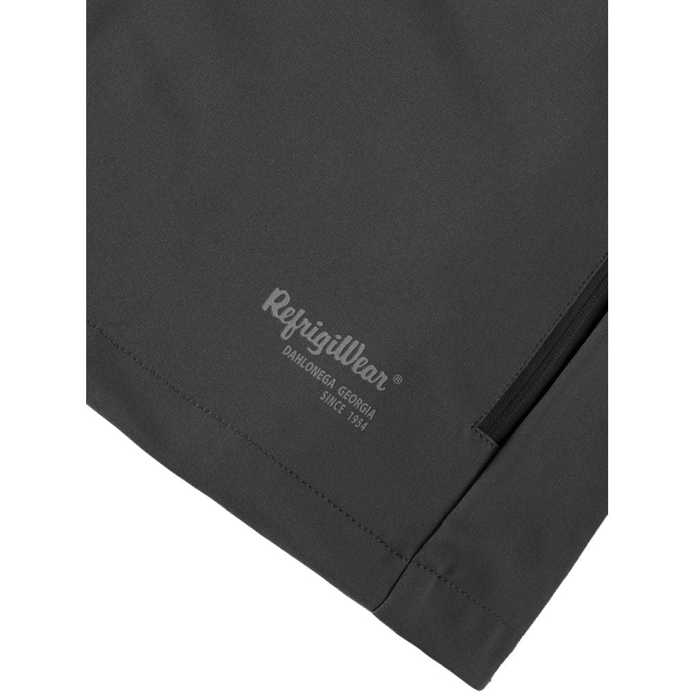 Gray Nylon Men's Bomber Jacket