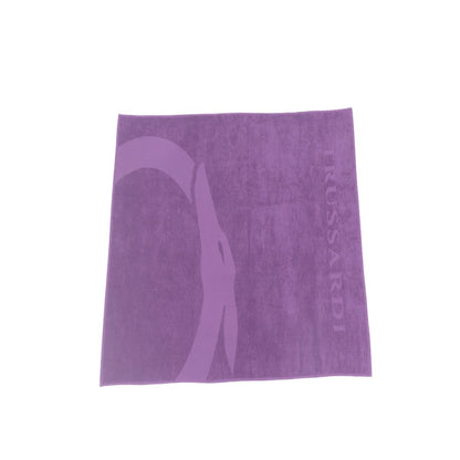 Purple Cotton Men Swim Towel