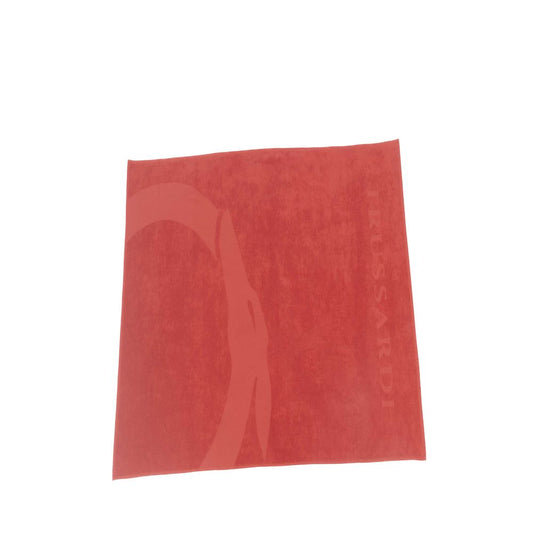 Red Cotton Men Swim Towel