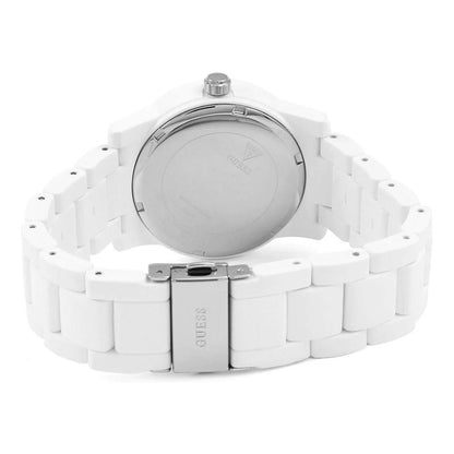 White Rubber Dress Watch