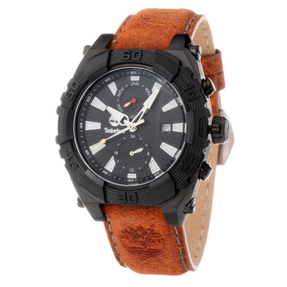 Brown Leather Dress Watch