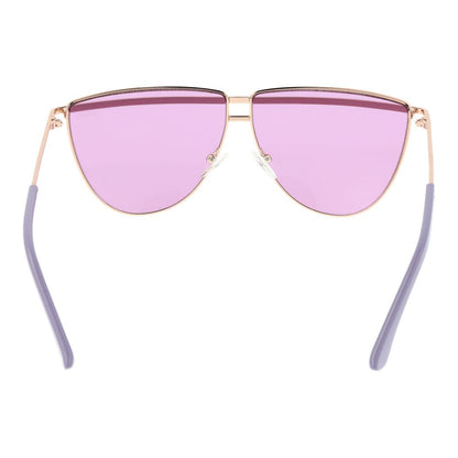 Rose Gold Metal Sunglasses
