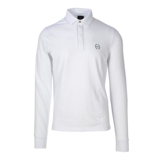 White Cotton Long Sleeve
