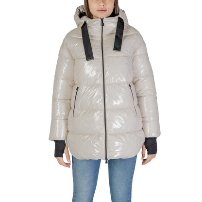 Beige Polyamide Parka