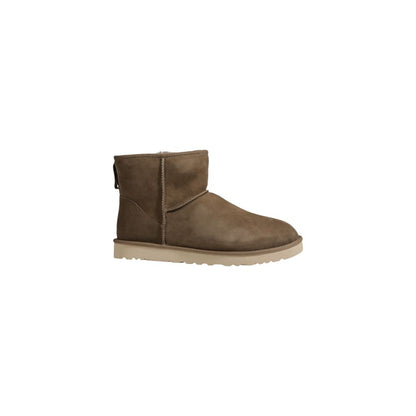 Brown Suede Leather Boot