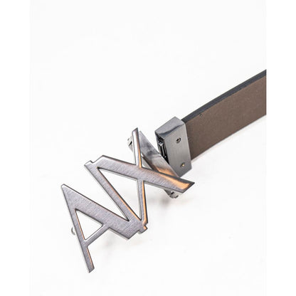 Black Leather Regular Belt